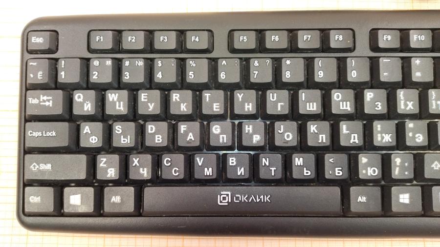 219-064-002 Клавиатура проводная OKLICK 180M #2