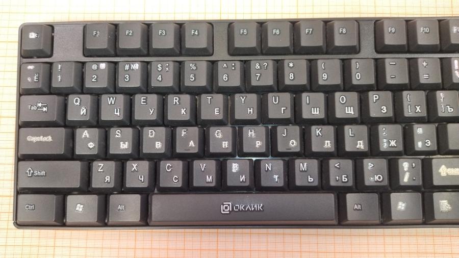 219-075-001 Клавиатура беспроводная OKLICK 210M #2