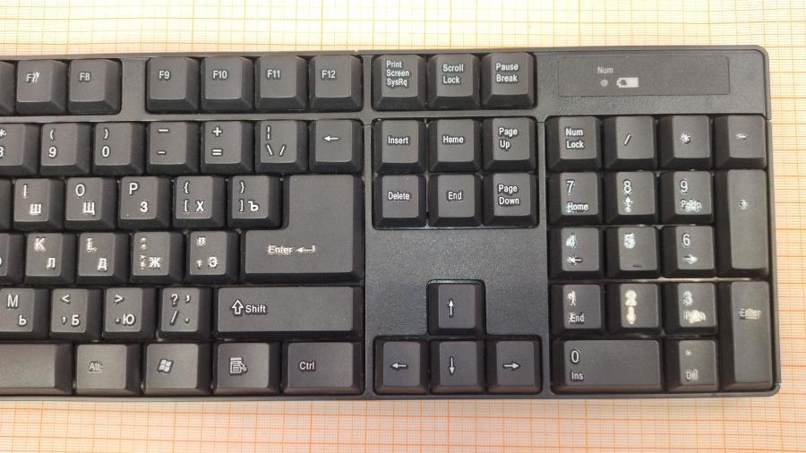 219-075-001 Клавиатура беспроводная OKLICK 210M #3