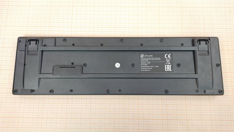 219-075-001 Клавиатура беспроводная OKLICK 210M #4