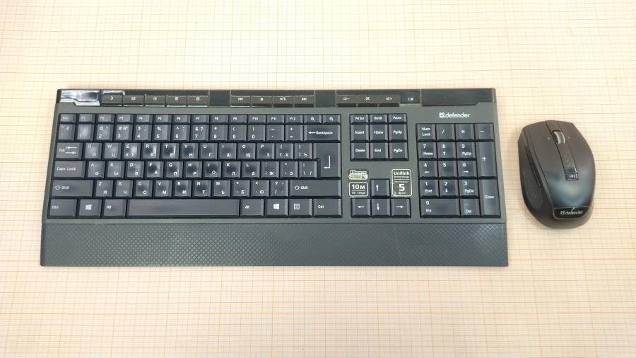219-076-001 Клавиатура беспроводная Defender Cambridge C-995 Nano B #1