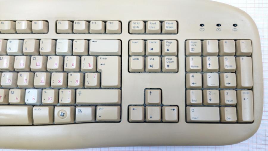 218-037-001 Клавиатура проводная Logitech Y-SU61 #3