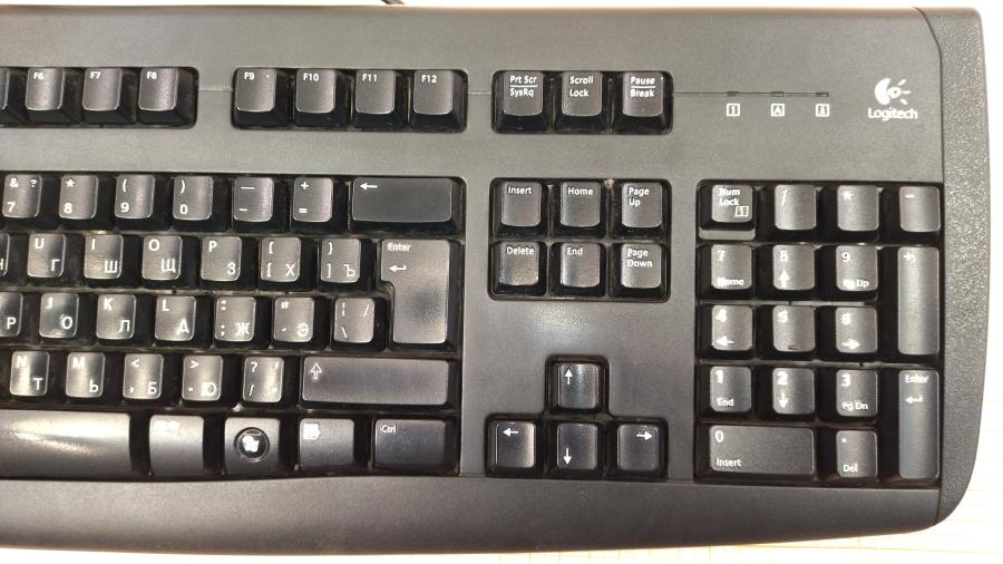 218-036-003 Клавиатура проводная Logitech Deluxe 250 Y-UT76 #3