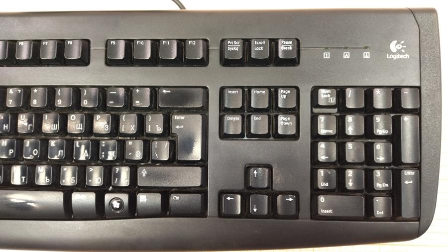 218-036-004 Клавиатура проводная Logitech Deluxe 250 Y-UT76 #3