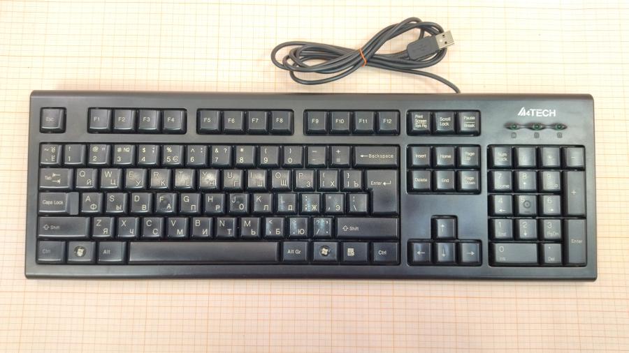 218-042-001 Клавиатура проводная A4tech ComfortKey KR-85 #1