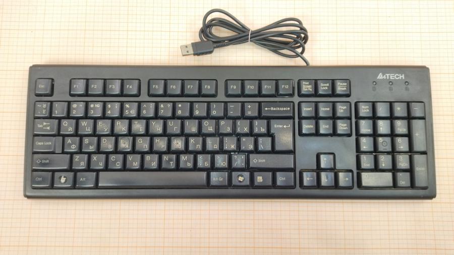 218-043-001 Клавиатура проводная A4tech ComfortKey KR-83 #1