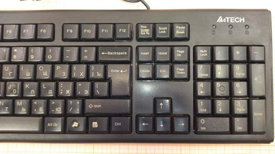 218-043-001 Клавиатура проводная A4tech ComfortKey KR-83 #3