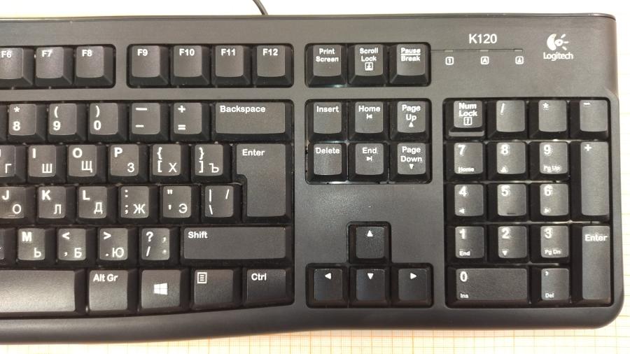 218-044-001 Клавиатура проводная Logitech K120 #3