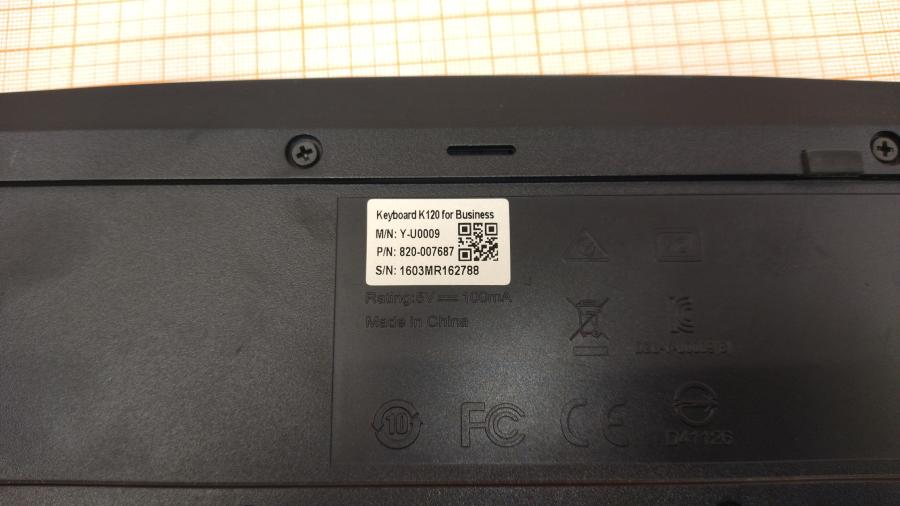 218-044-001 Клавиатура проводная Logitech K120 #5