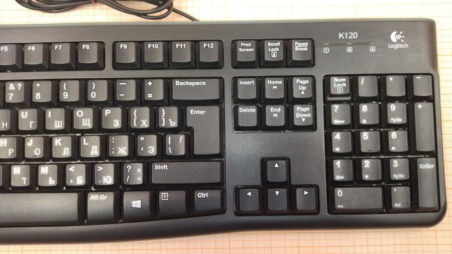 218-044-002 Клавиатура проводная Logitech K120 #3