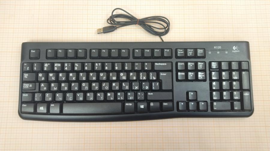 218-044-003 Клавиатура проводная Logitech K120 #1