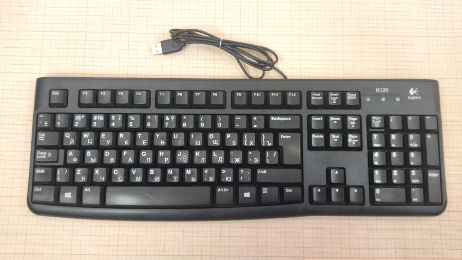 218-044-004 Клавиатура проводная Logitech K120 #1