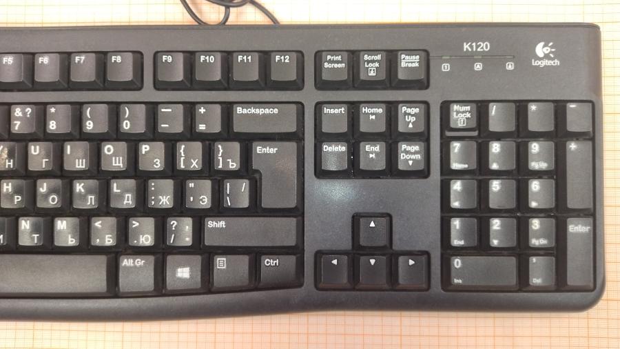 218-044-004 Клавиатура проводная Logitech K120 #3