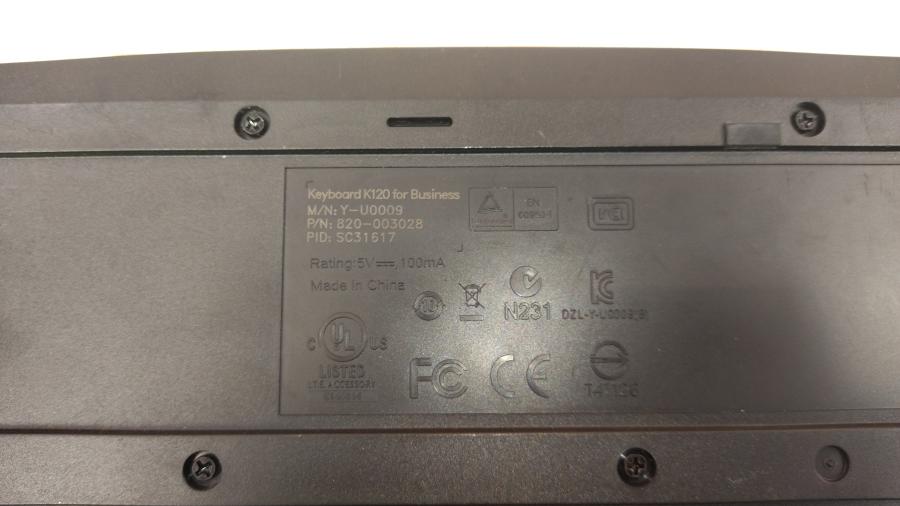 218-044-004 Клавиатура проводная Logitech K120 #5