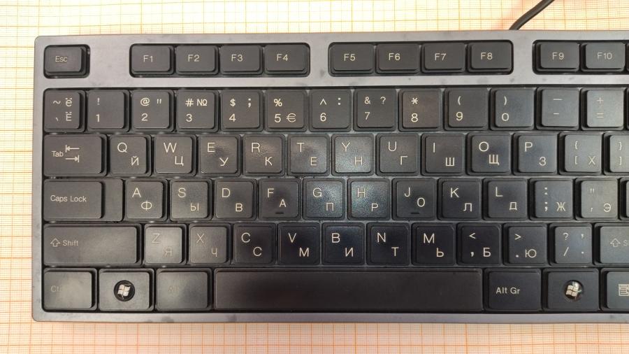 218-045-001 Клавиатура проводная A4tech Slim KD-300 #2