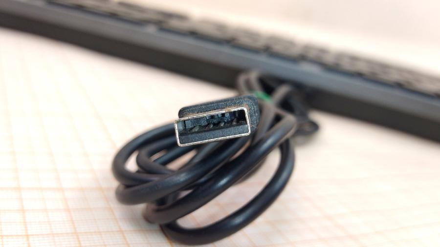 218-045-001 Клавиатура проводная A4tech Slim KD-300 #6