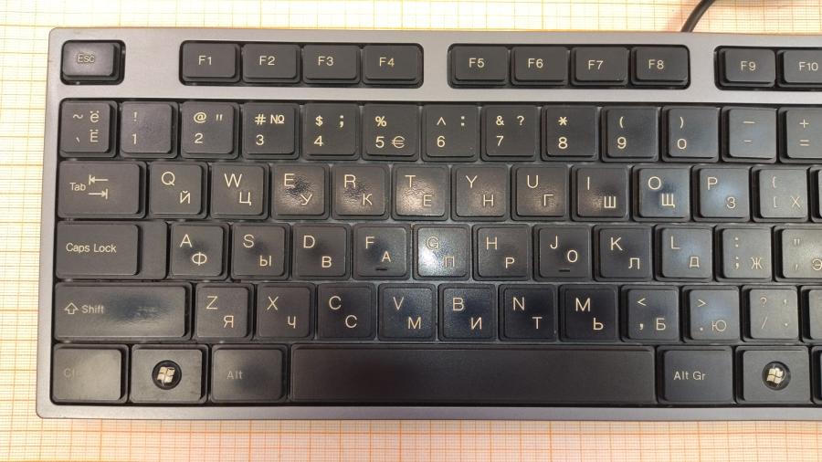 218-045-002 Клавиатура проводная A4tech Slim KD-300 #2