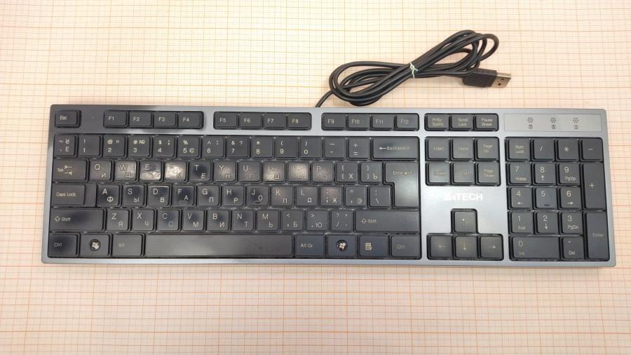 218-045-003 Клавиатура проводная A4tech Slim KD-300 #1
