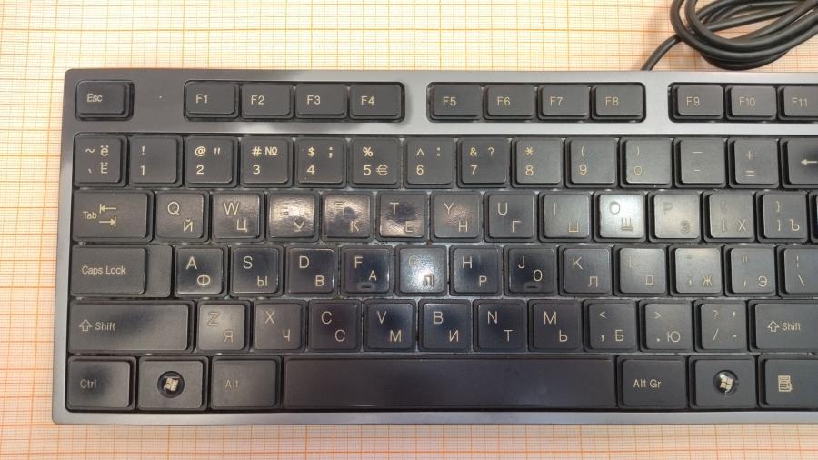 218-045-003 Клавиатура проводная A4tech Slim KD-300 #2