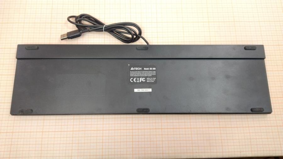 218-045-003 Клавиатура проводная A4tech Slim KD-300 #4