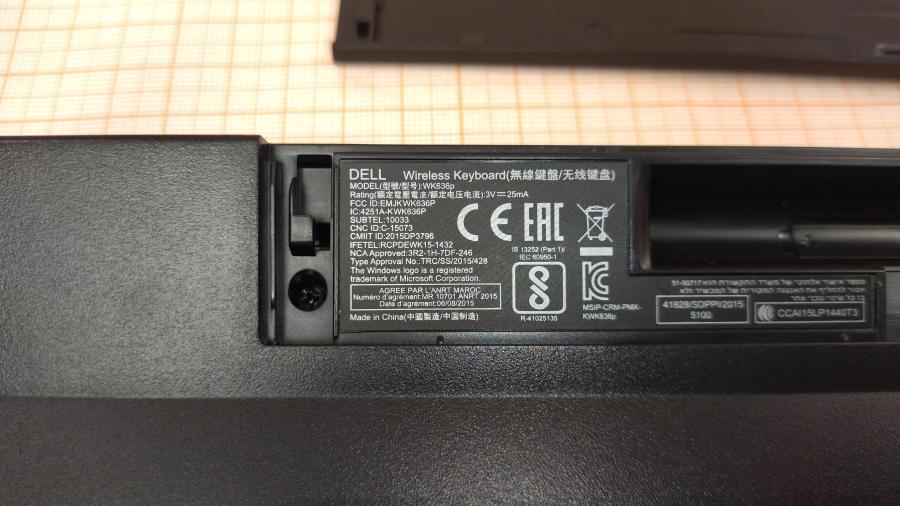 218-047-004 Клавиатура беспроводная DELL KM636 #9