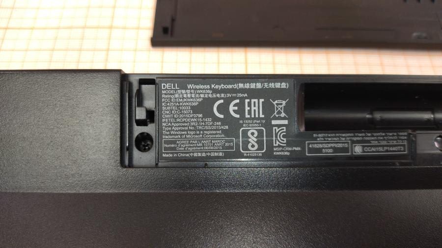 218-047-005 Клавиатура беспроводная DELL KM636 #8