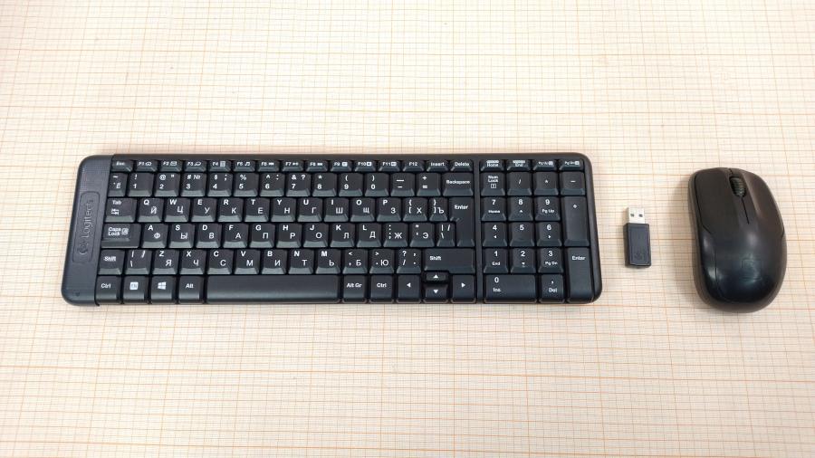 218-048-001 Клавиатура беспроводная Logitech Wireless Combo MK220 #1