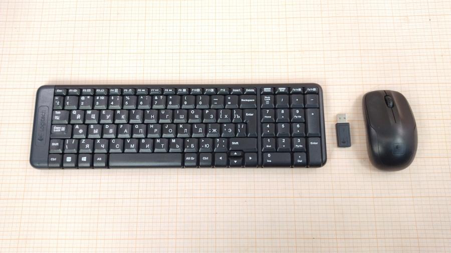 218-048-002 Клавиатура беспроводная Logitech Wireless Combo MK220 #1