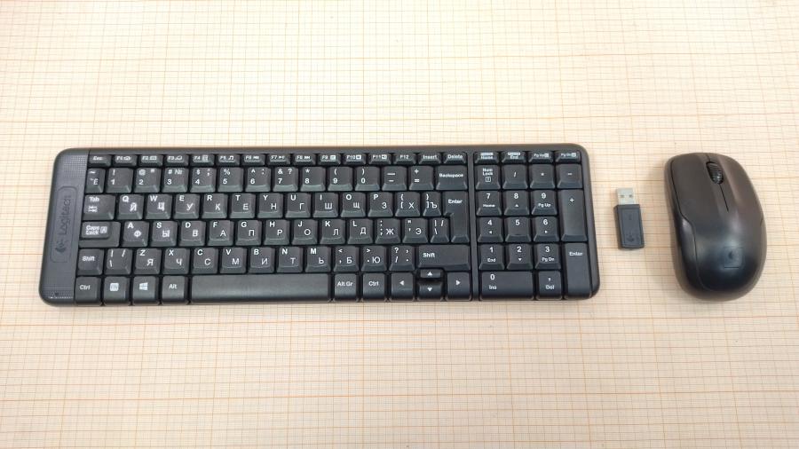 218-048-003 Клавиатура беспроводная Logitech Wireless Combo MK220 #1