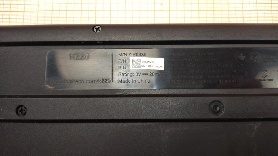 218-048-003 Клавиатура беспроводная Logitech Wireless Combo MK220 #7