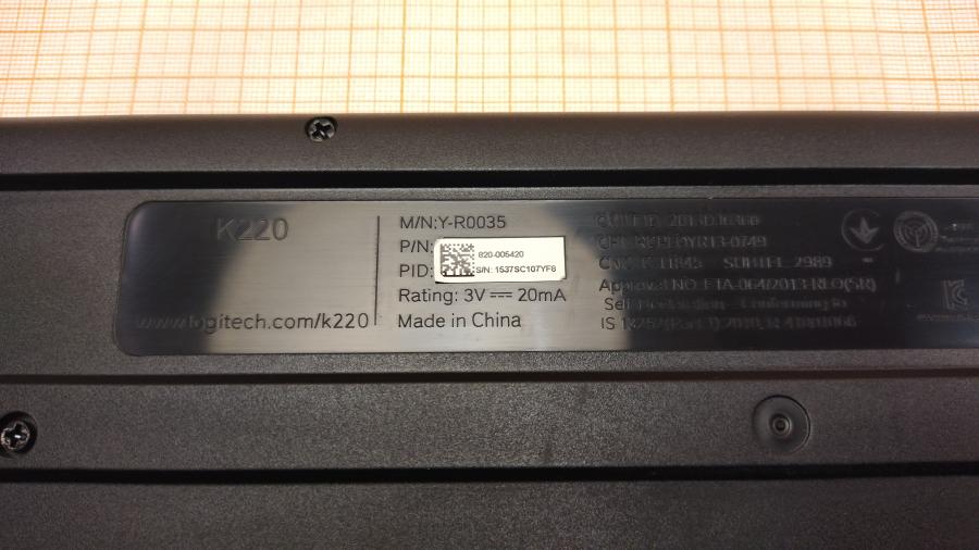 218-048-004 Клавиатура беспроводная Logitech Wireless Combo MK220 #7