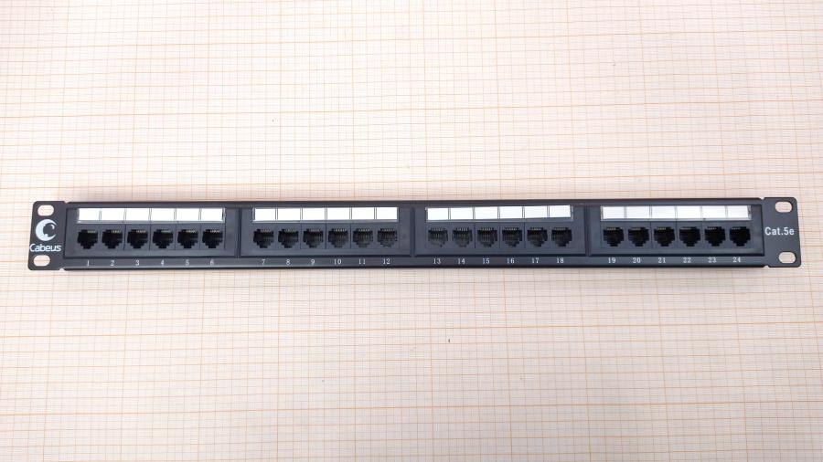 218-059-001 Патч-панель Cabeus PL-24-CAT.5E-Dual IDC (7000c) #2