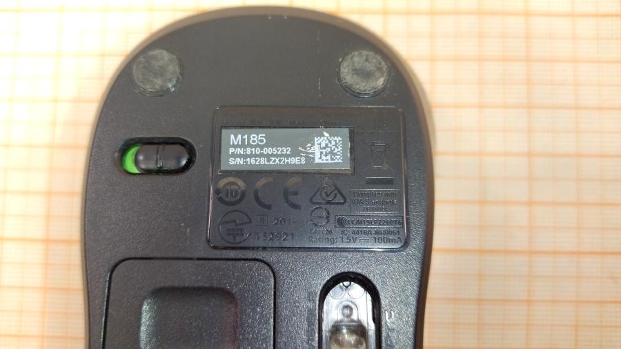 218-067-001 Мышь беспроводная Logitech M185 #4