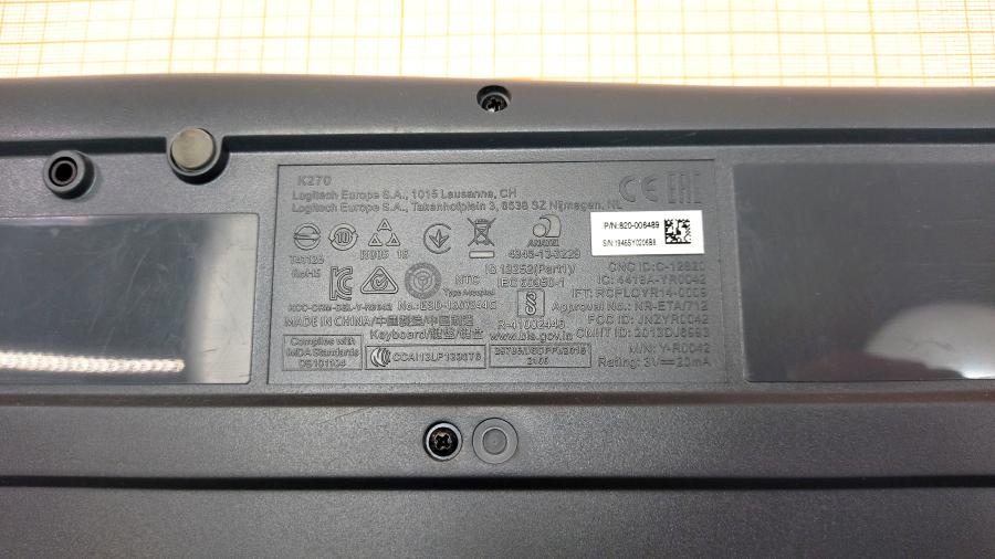 218-068-002 Клавиатура беспроводная Logitech K270 #5