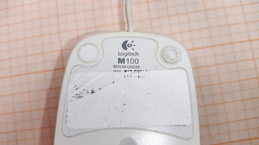 218-070-001 Мышь проводная Logitech M100 #4