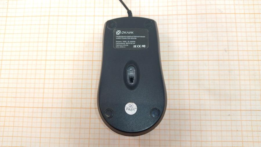 218-072-001 Мышь проводная OKLICK 185M #3