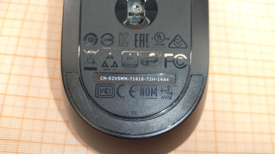 218-074-001 Мышь проводная DELL MS116t #5