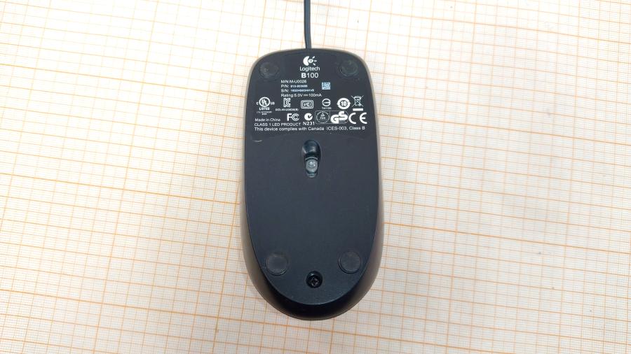 218-078-001 Мышь проводная Logitech B100 #3