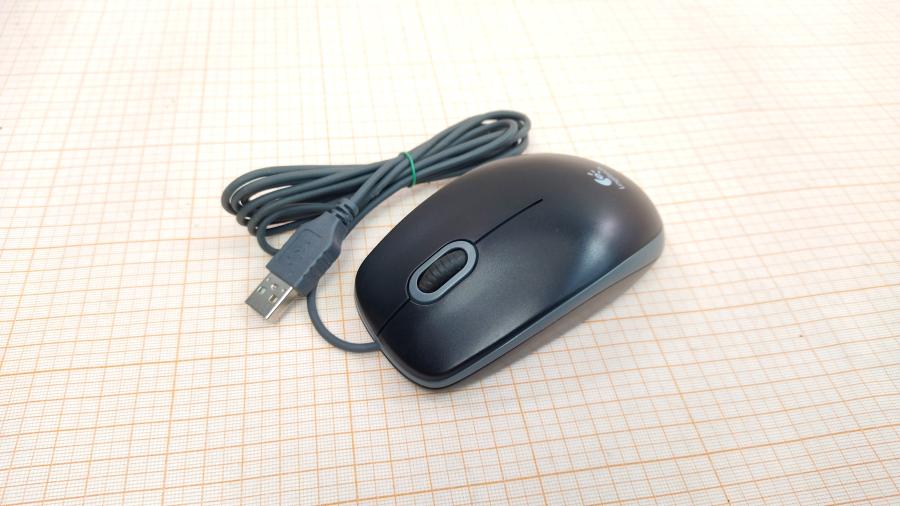 218-078-002 Мышь проводная Logitech B100 #1