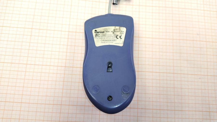 218-080-001 Мышь проводная Genius NetScroll+EYE PS/2 #3