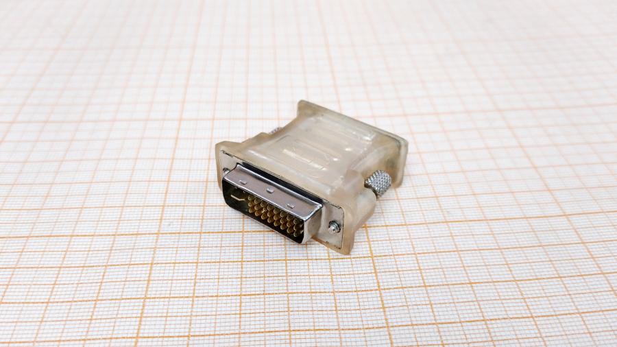 218-104-001 Переходник DVI - VGA  VGA (F) - DVI-I Dual link (M) #1