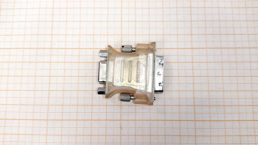 218-104-001 Переходник DVI - VGA  VGA (F) - DVI-I Dual link (M) #2