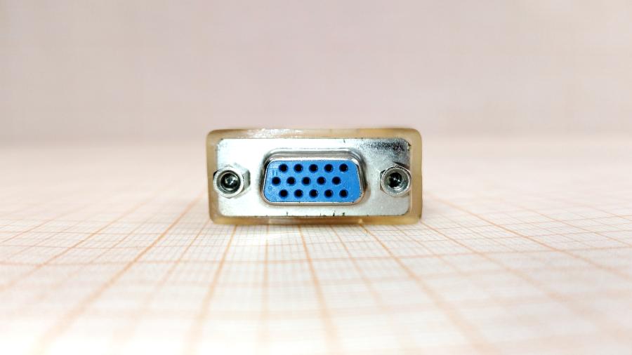 218-104-001 Переходник DVI - VGA  VGA (F) - DVI-I Dual link (M) #4