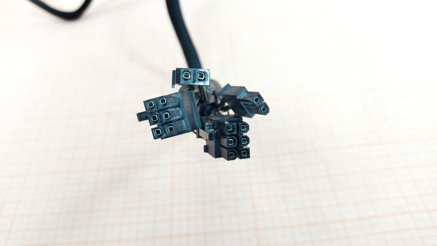 218-118-001 Переходник питания CORSAIR PCI-E 8Pin (M) -  2x PCI-E 6+2Pin (M) 0.6M #3