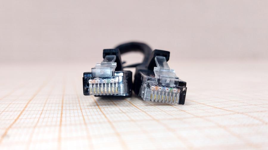 218-125-001 Патч-корд  U/UTP Cat.5E 0.15m Чёрный #2