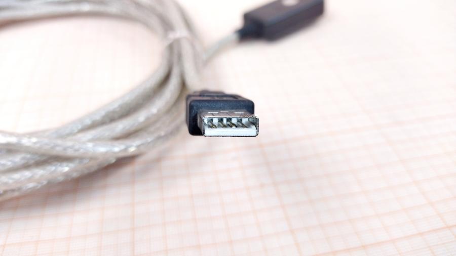 218-142-001 Удлинитель USB Z-TEK Active USB A (M) - USB A (F) 5m SL #4