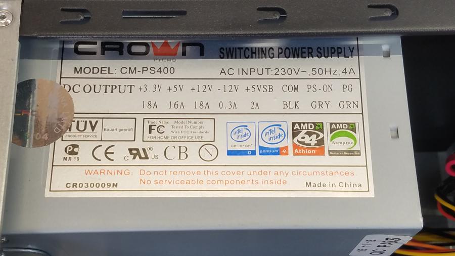 220-005-001 Системный блок ASRock D1800M #12