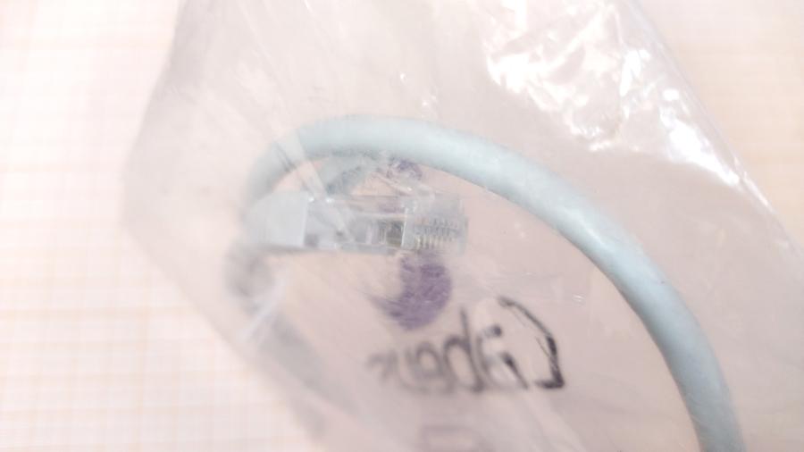 218-144-001 Патч-корд Cabeus PC-UTP-RJ45-Cat.5e-0.5m-WH-LSZH #4