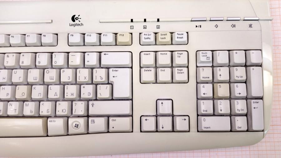 220-011-001 Клавиатура проводная Logitech Internet 350 Y-SAG76A PS/2 #3