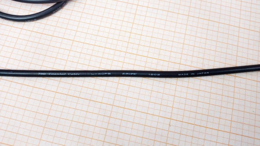 218-160-001 Кабель интерфейсный  BNC (M) - BNC (M) 3m #4